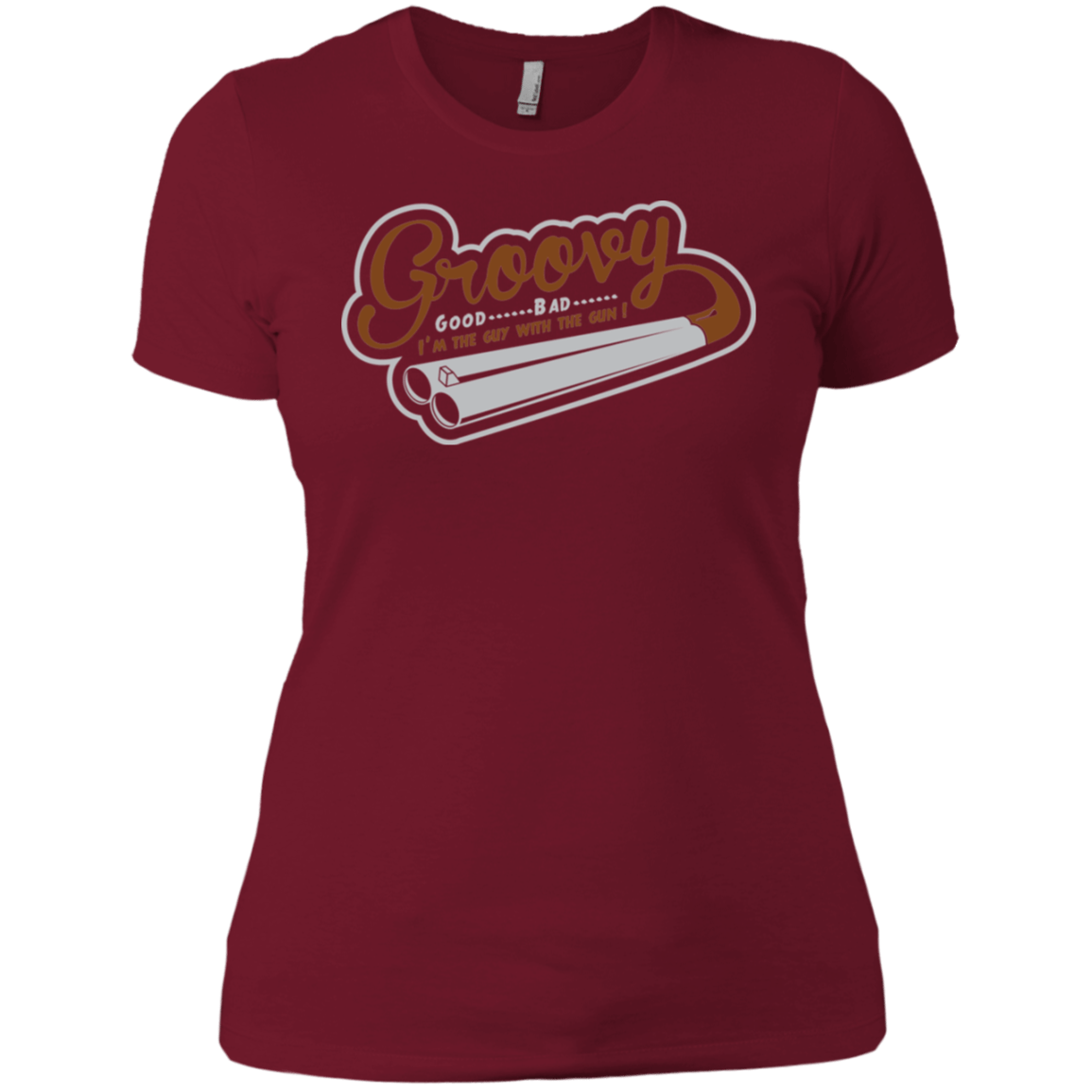 T-Shirts Scarlet / X-Small The Guy With The Gun Women's Premium T-Shirt