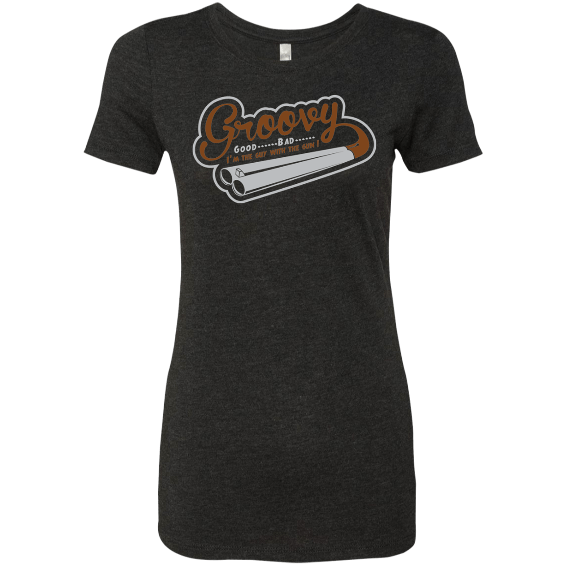 T-Shirts Vintage Black / S The Guy With The Gun Women's Triblend T-Shirt