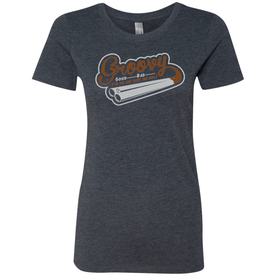 T-Shirts Vintage Navy / S The Guy With The Gun Women's Triblend T-Shirt