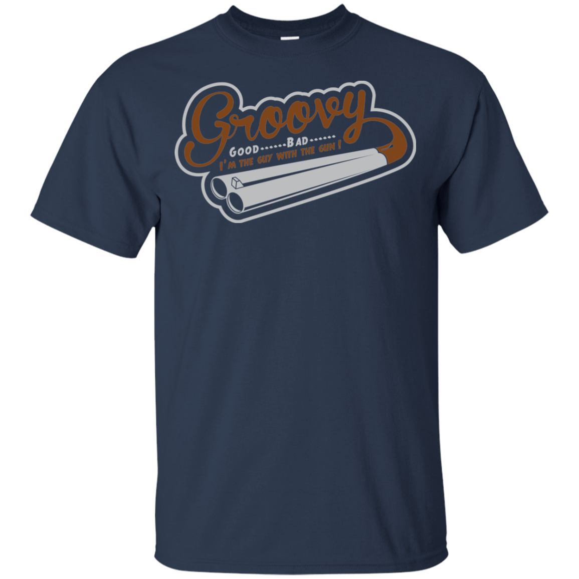 T-Shirts Navy / YXS The Guy With The Gun Youth T-Shirt