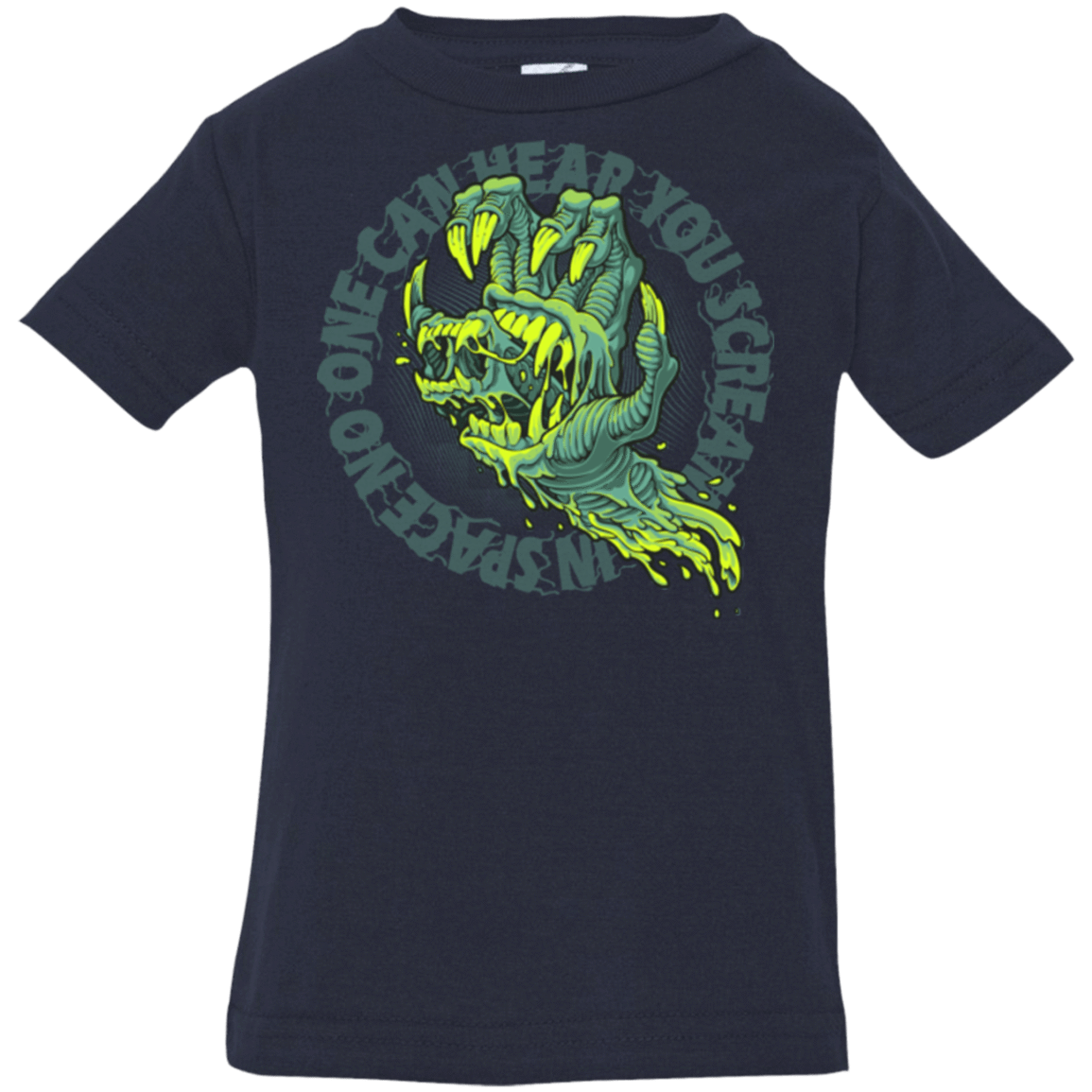 T-Shirts Navy / 6 Months The Hand That Feeds Infant Premium T-Shirt