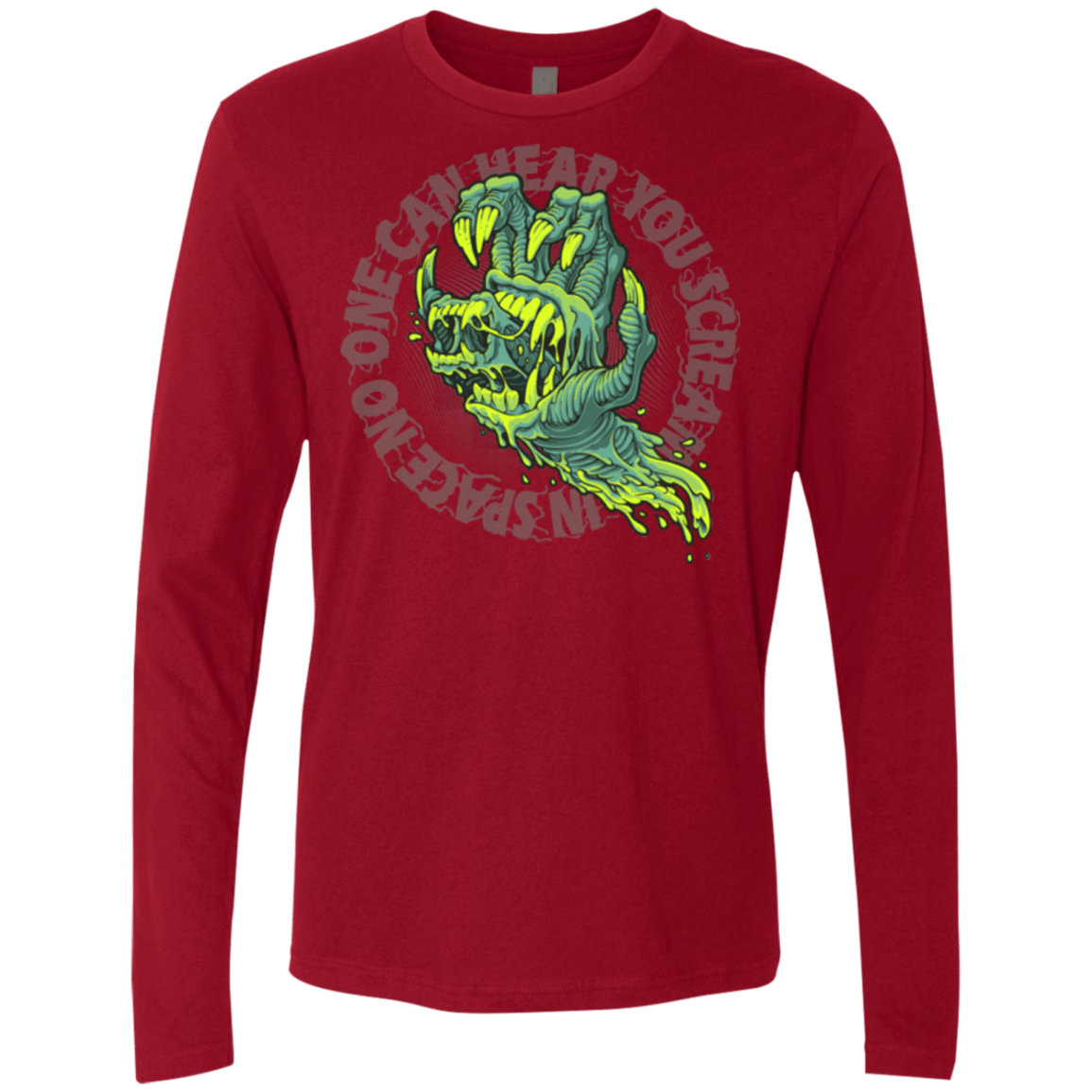 T-Shirts Cardinal / Small The Hand That Feeds Men's Premium Long Sleeve