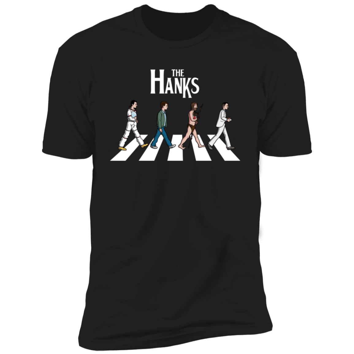 T-Shirts Black / X-Small The Hanks Men's Premium T-Shirt