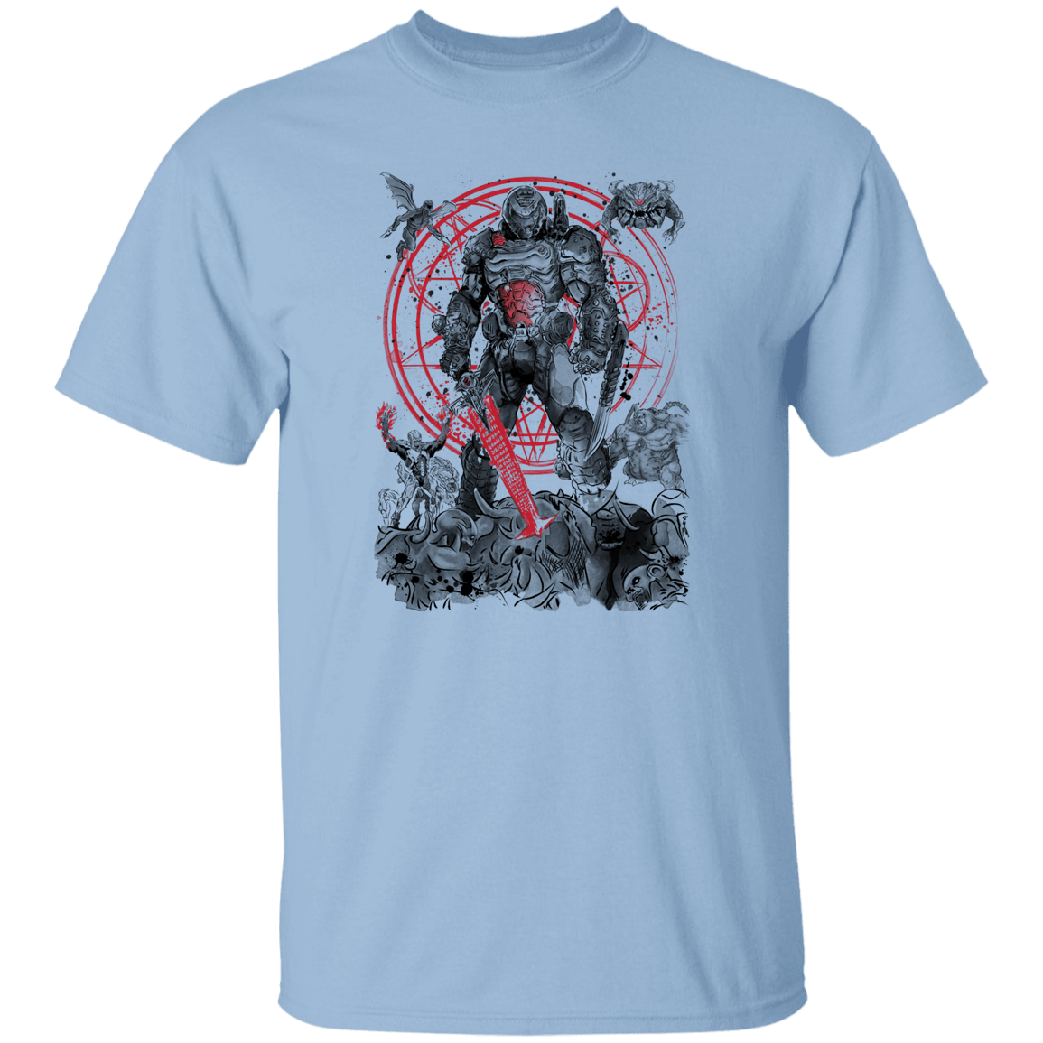 T-Shirts Light Blue / S The Hell Walker T-Shirt