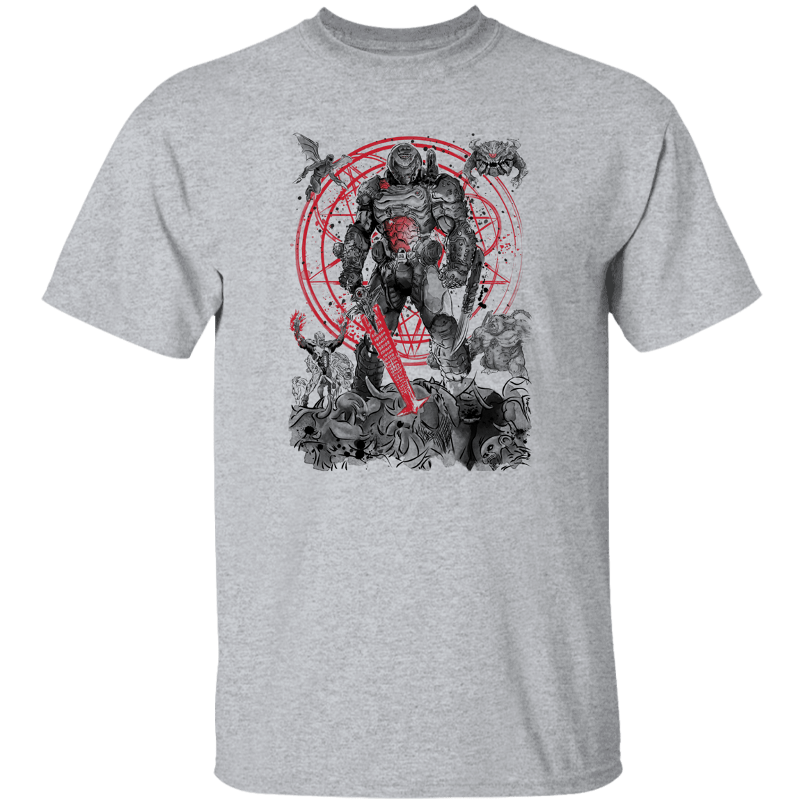 T-Shirts Sport Grey / S The Hell Walker T-Shirt