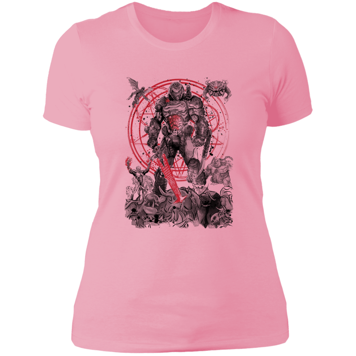 T-Shirts Light Pink / S The Hell Walker Women's Premium T-Shirt