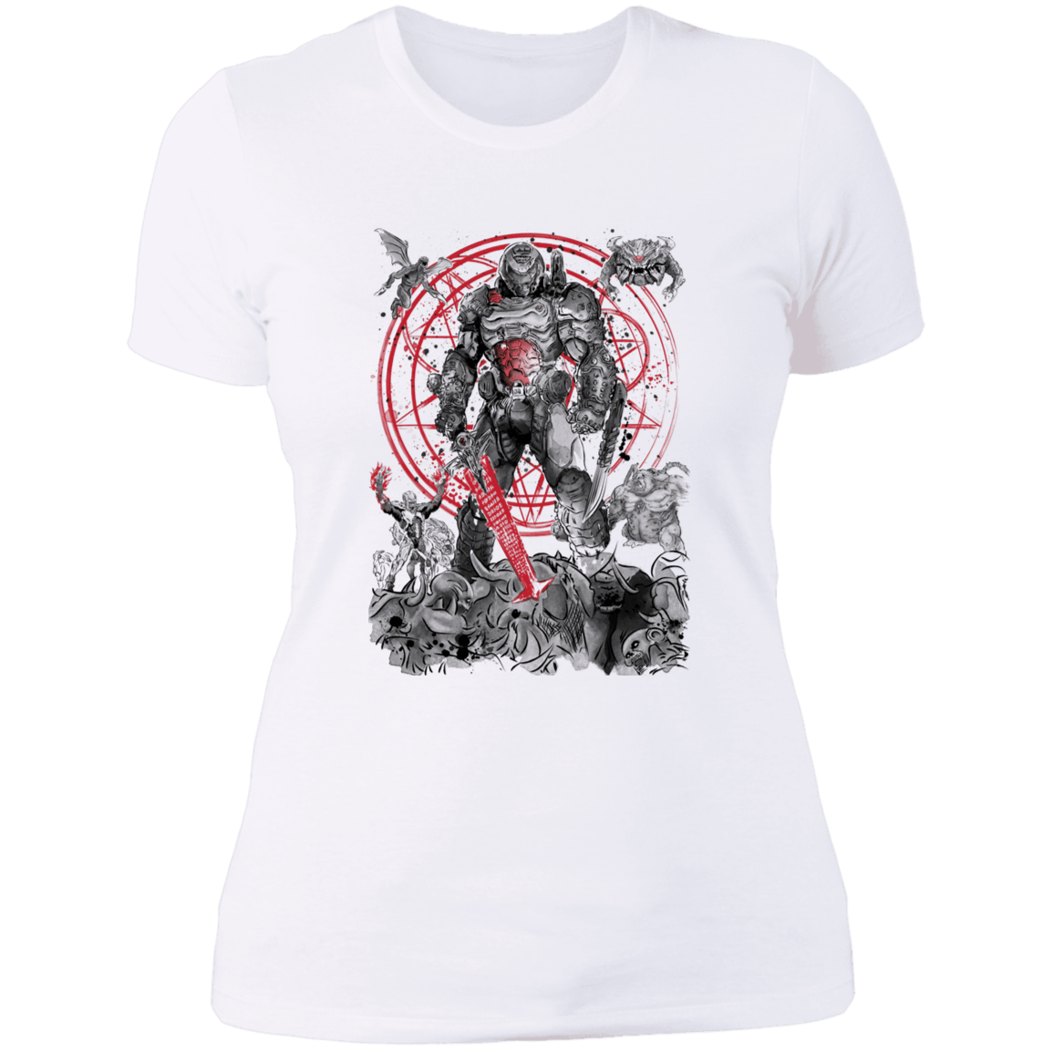 T-Shirts White / S The Hell Walker Women's Premium T-Shirt