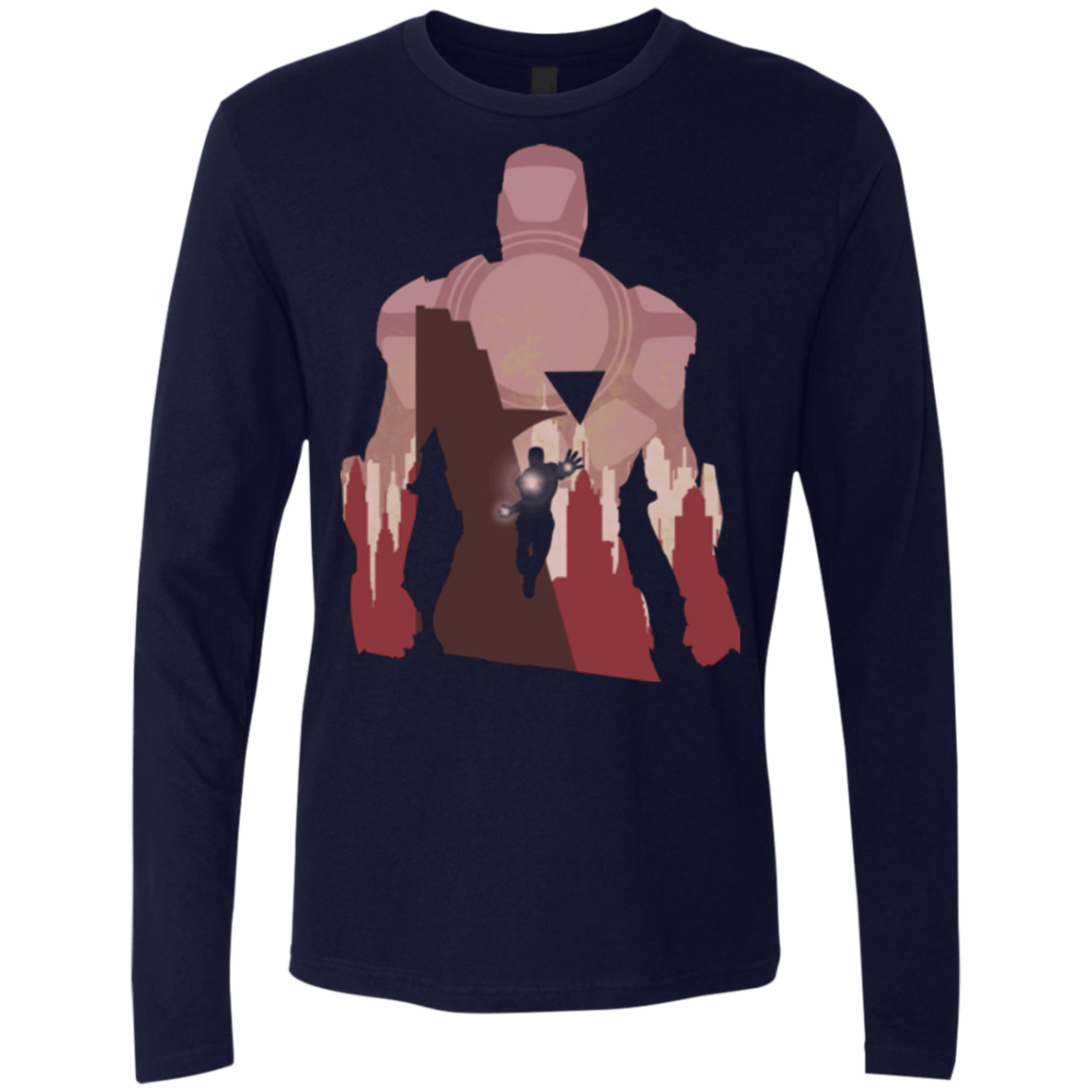 T-Shirts Midnight Navy / Small The Heronnaire Men's Premium Long Sleeve