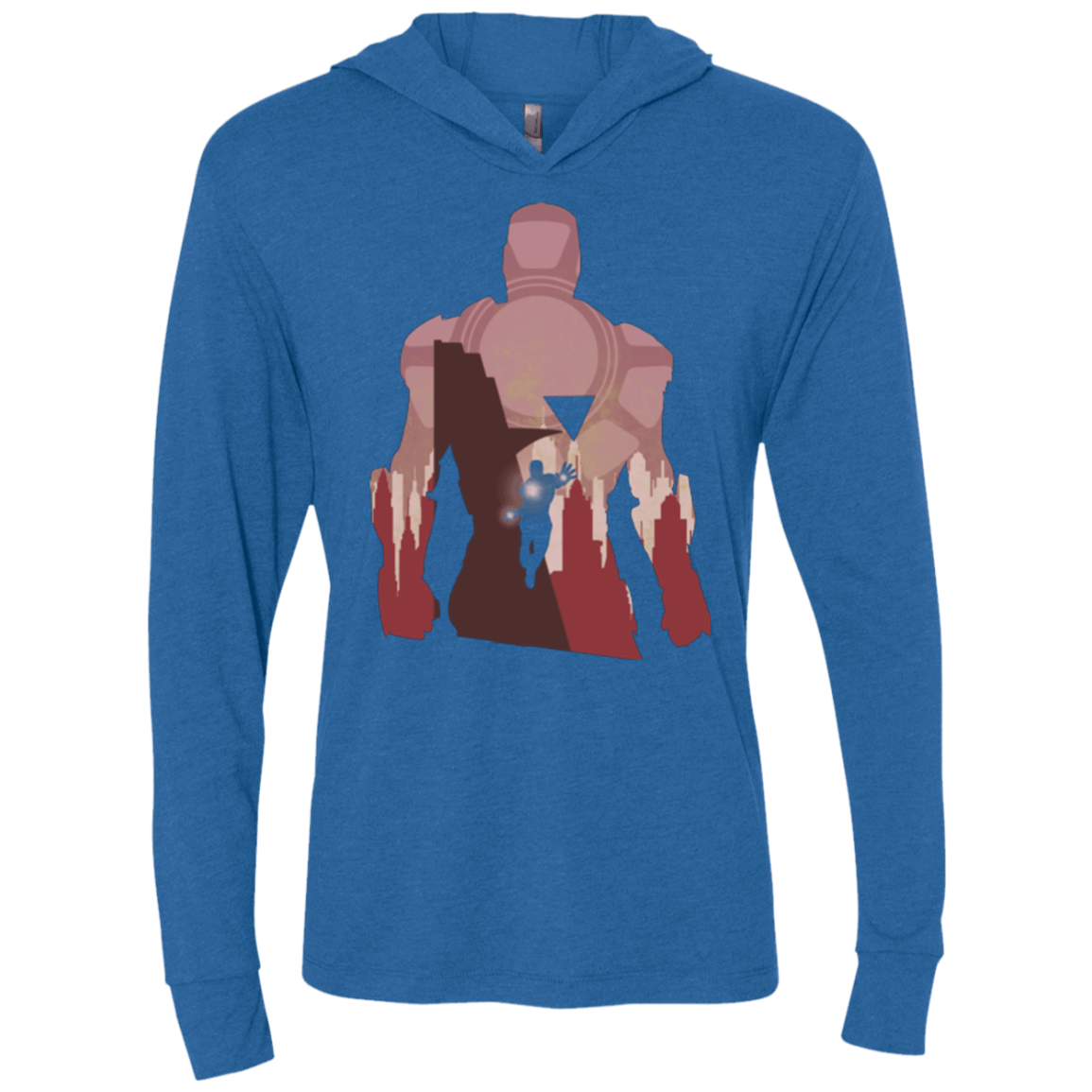 T-Shirts Vintage Royal / X-Small The Heronnaire Triblend Long Sleeve Hoodie Tee