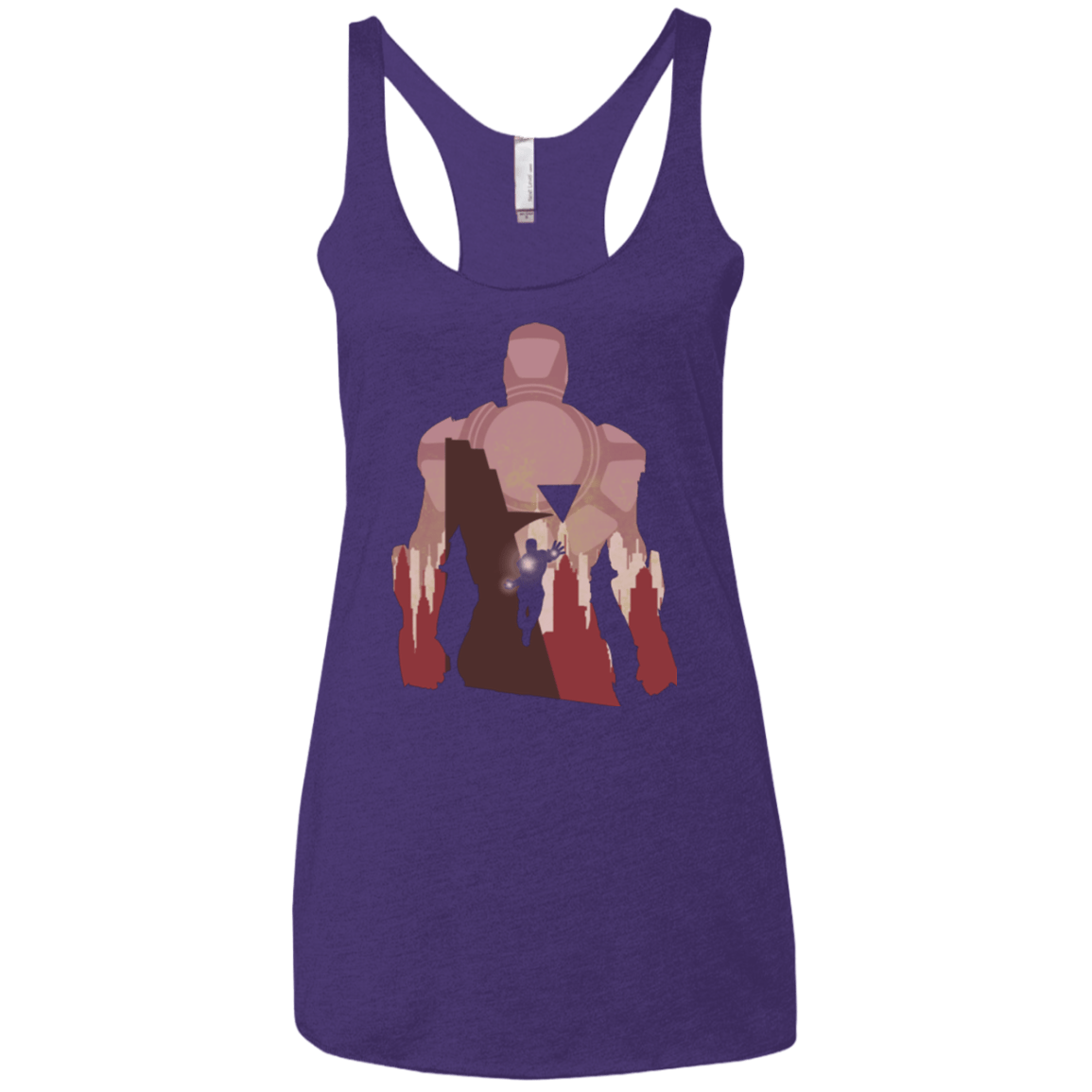 T-Shirts Purple / X-Small The Heronnaire Women's Triblend Racerback Tank