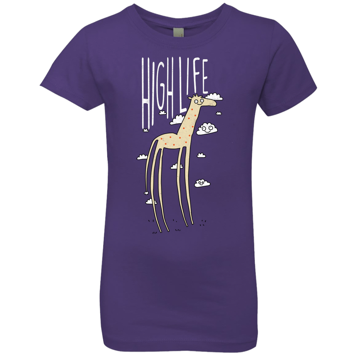 T-Shirts Purple Rush / YXS The High Life Girls Premium T-Shirt