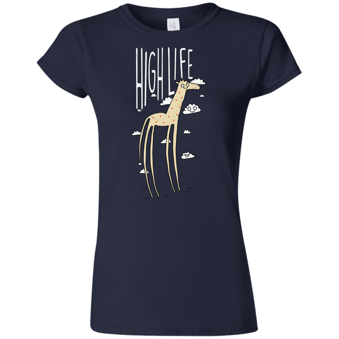 T-Shirts Navy / S The High Life Junior Slimmer-Fit T-Shirt