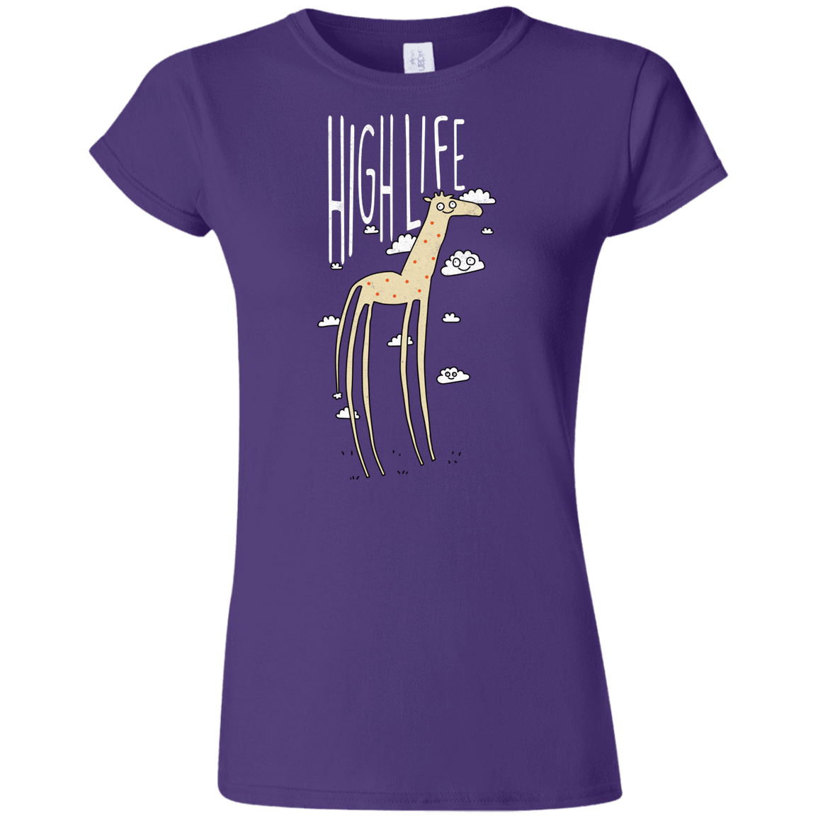 T-Shirts Purple / S The High Life Junior Slimmer-Fit T-Shirt