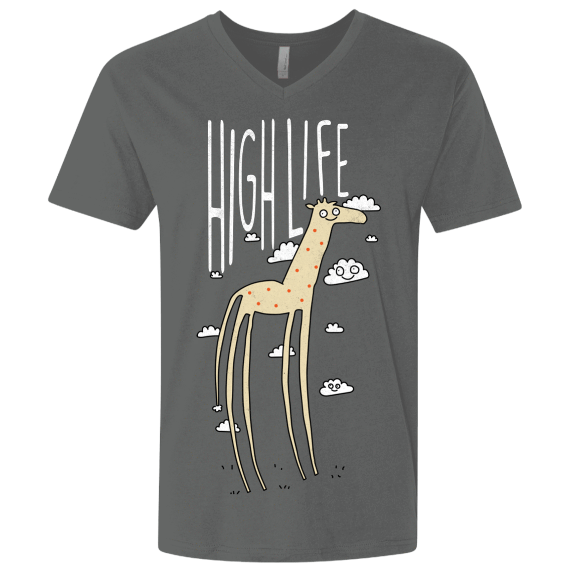 T-Shirts Heavy Metal / X-Small The High Life Men's Premium V-Neck