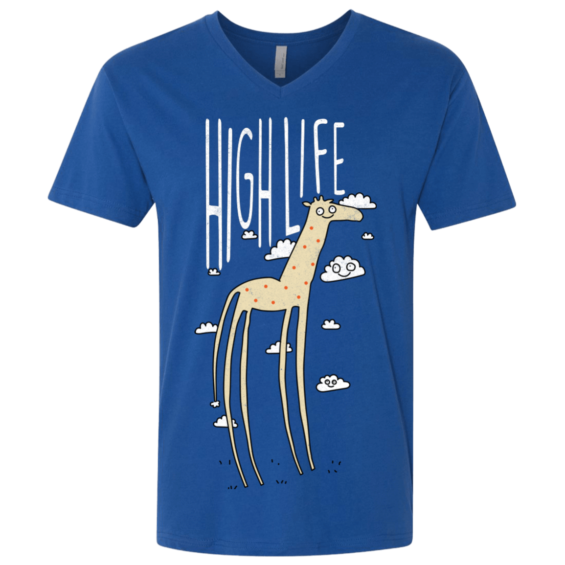 T-Shirts Royal / X-Small The High Life Men's Premium V-Neck