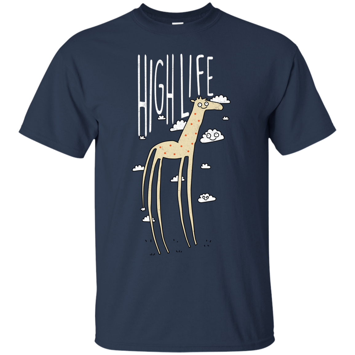 T-Shirts Navy / S The High Life T-Shirt