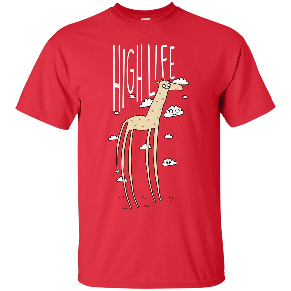 T-Shirts Red / S The High Life T-Shirt
