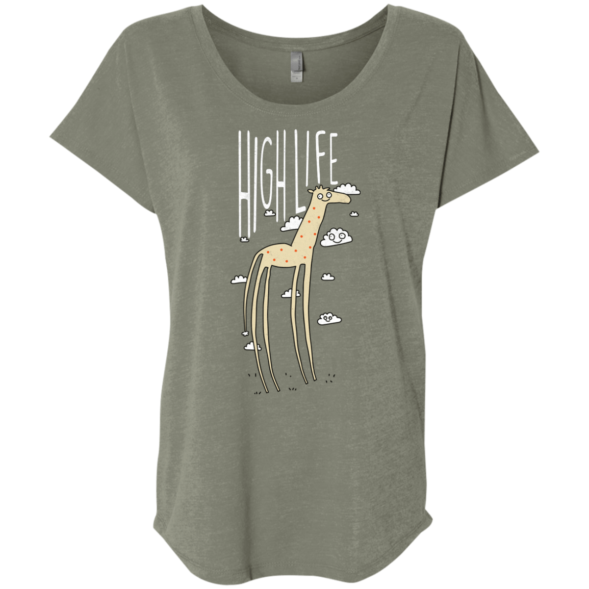 The High Life Triblend Dolman Sleeve