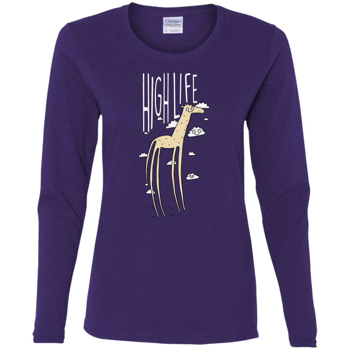 T-Shirts Purple / S The High Life Women's Long Sleeve T-Shirt