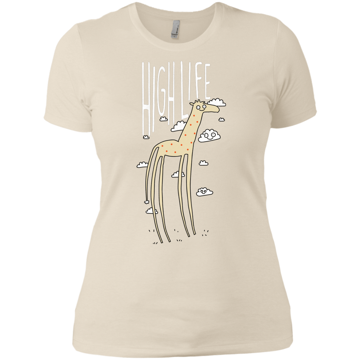 T-Shirts Ivory/ / X-Small The High Life Women's Premium T-Shirt