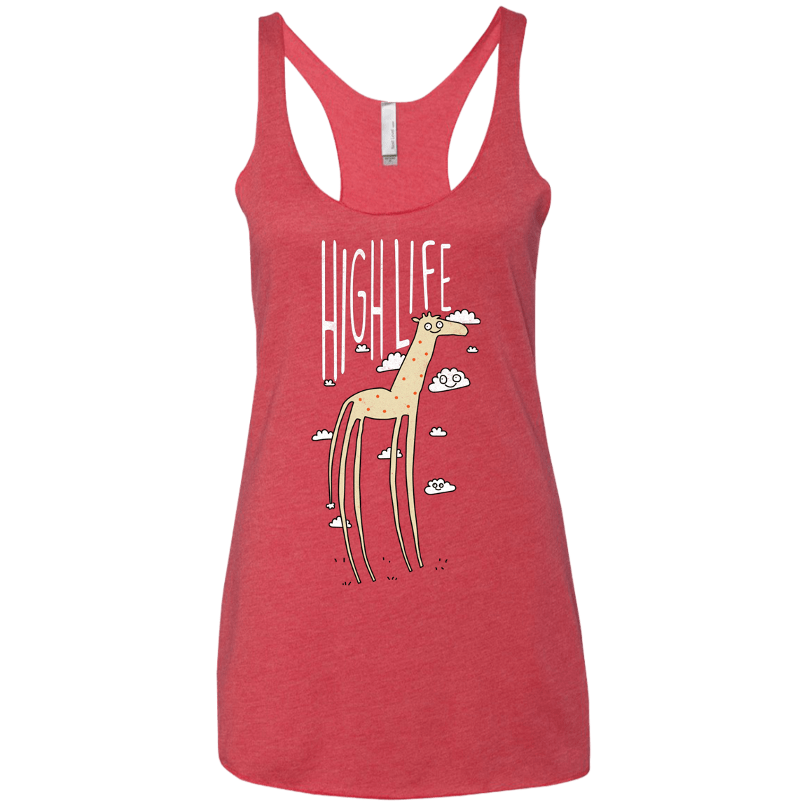 The High Life Women's Triblend Racerback Tank