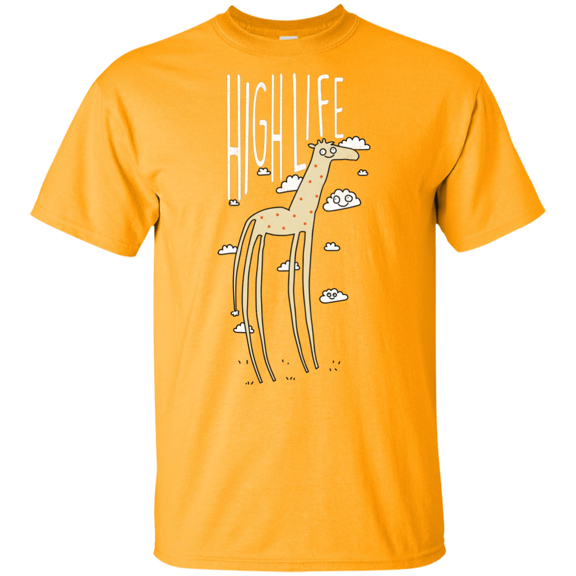 T-Shirts Gold / YXS The High Life Youth T-Shirt