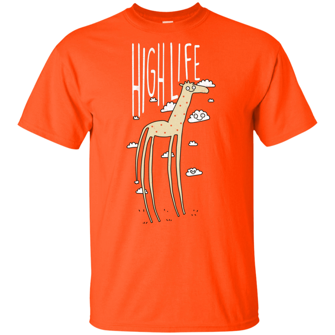 T-Shirts Orange / YXS The High Life Youth T-Shirt