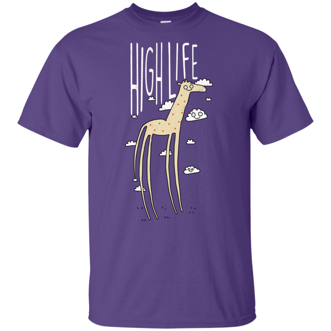 T-Shirts Purple / YXS The High Life Youth T-Shirt