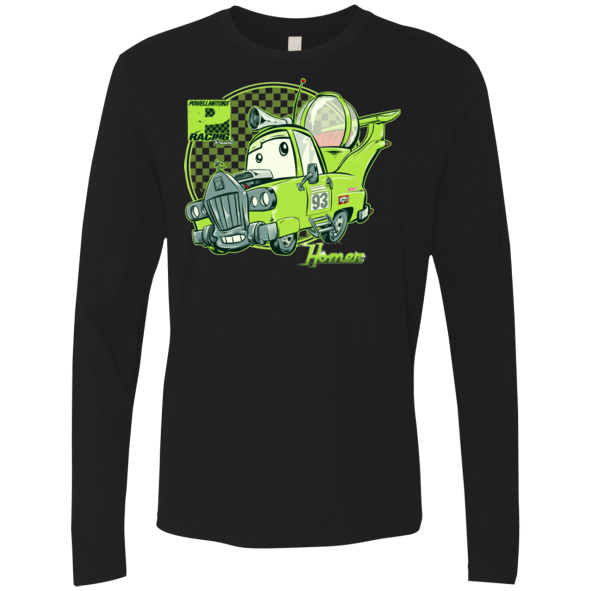 T-Shirts Black / Small The Homer Men's Premium Long Sleeve