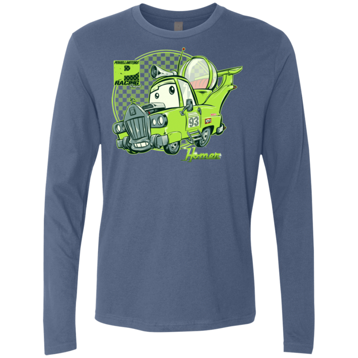 T-Shirts Indigo / Small The Homer Men's Premium Long Sleeve