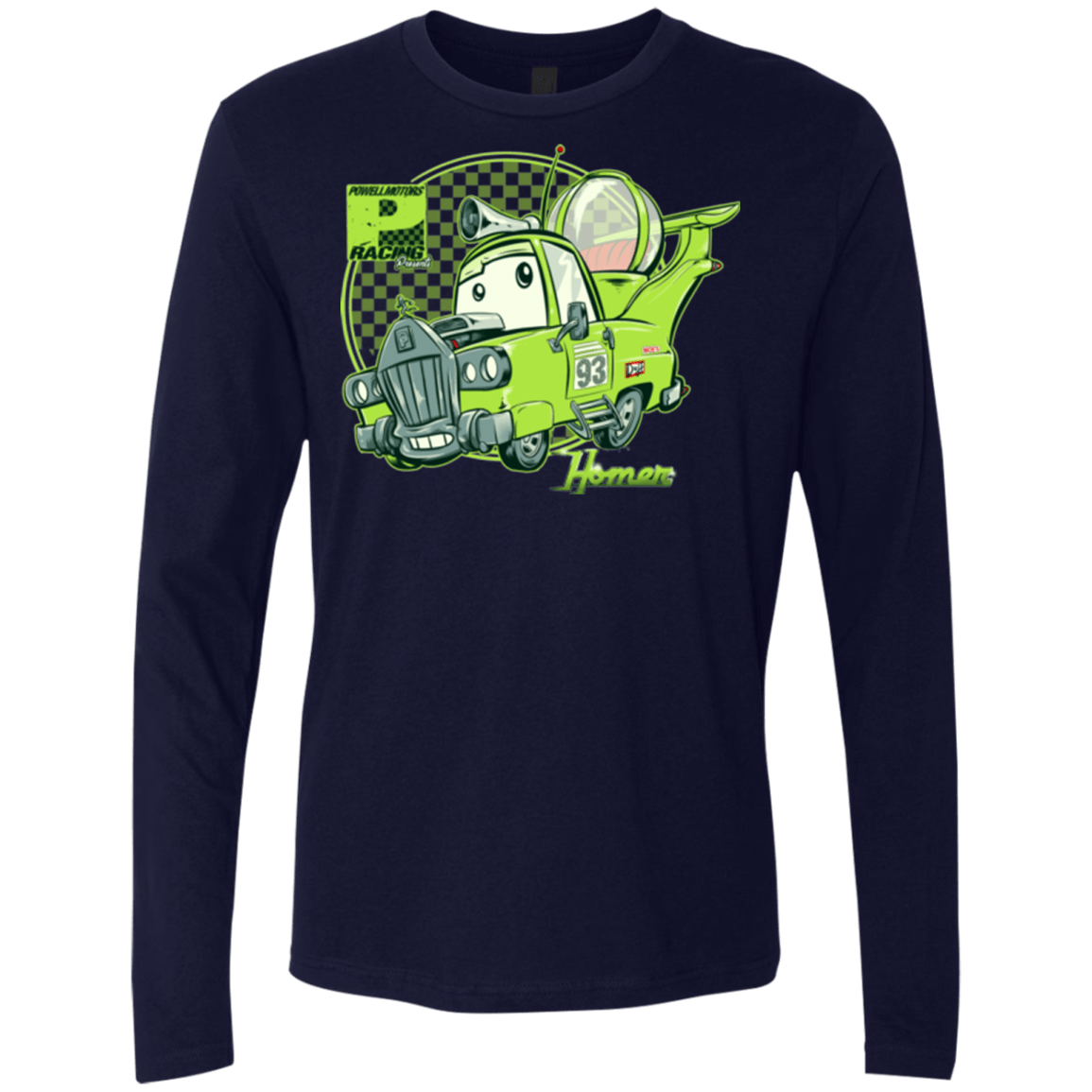 T-Shirts Midnight Navy / Small The Homer Men's Premium Long Sleeve