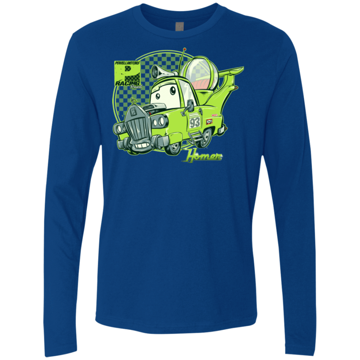 T-Shirts Royal / Small The Homer Men's Premium Long Sleeve