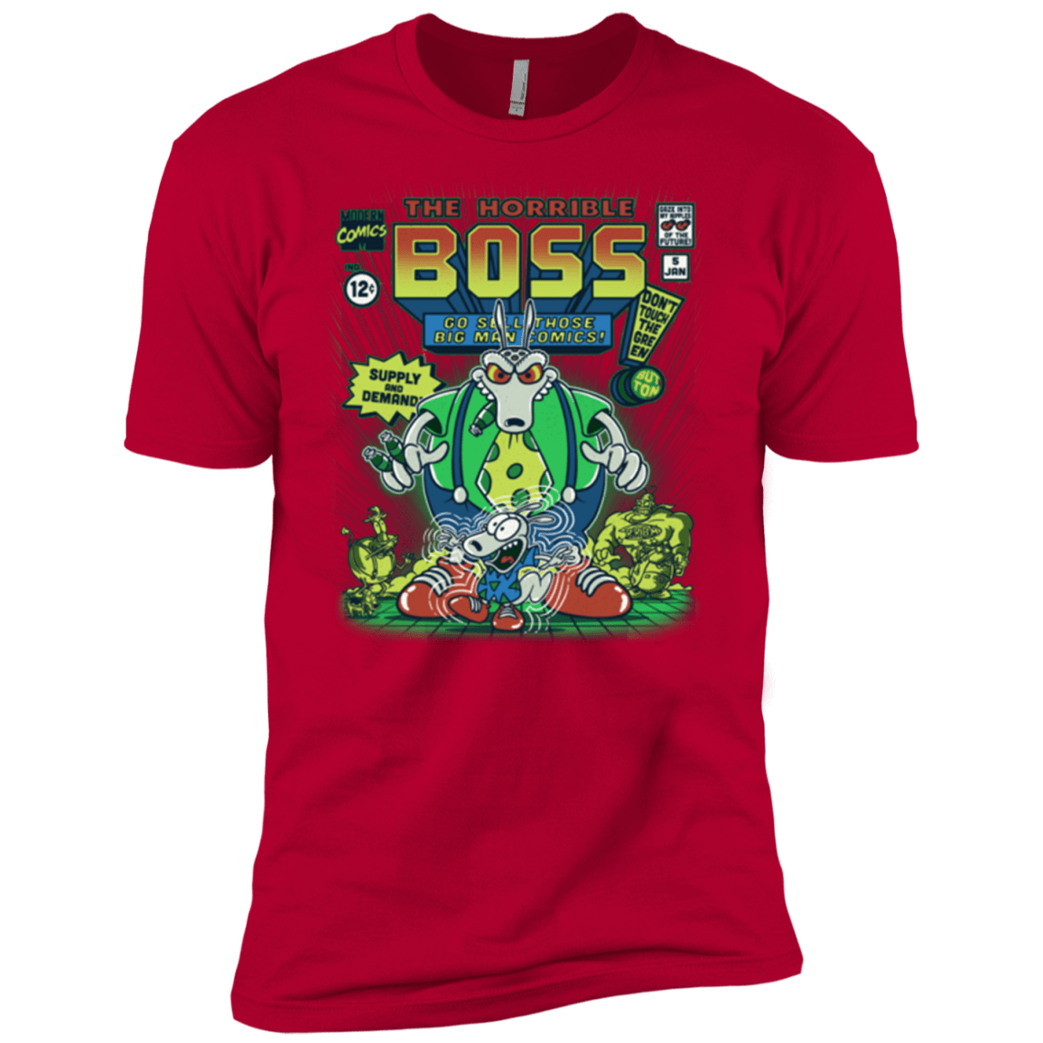 T-Shirts Red / YXS The Horrible Boss Boys Premium T-Shirt