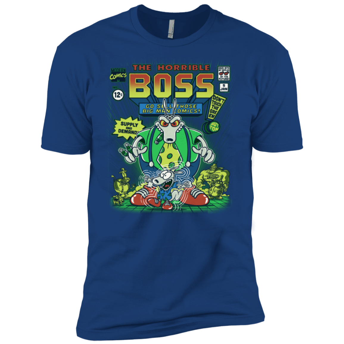 T-Shirts Royal / X-Small The Horrible Boss Men's Premium T-Shirt