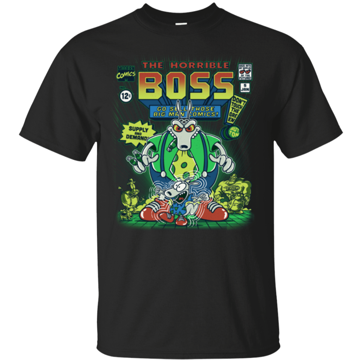 T-Shirts Black / Small The Horrible Boss T-Shirt