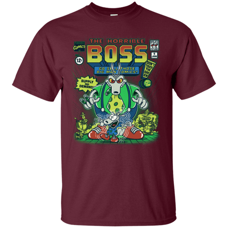 T-Shirts Maroon / Small The Horrible Boss T-Shirt