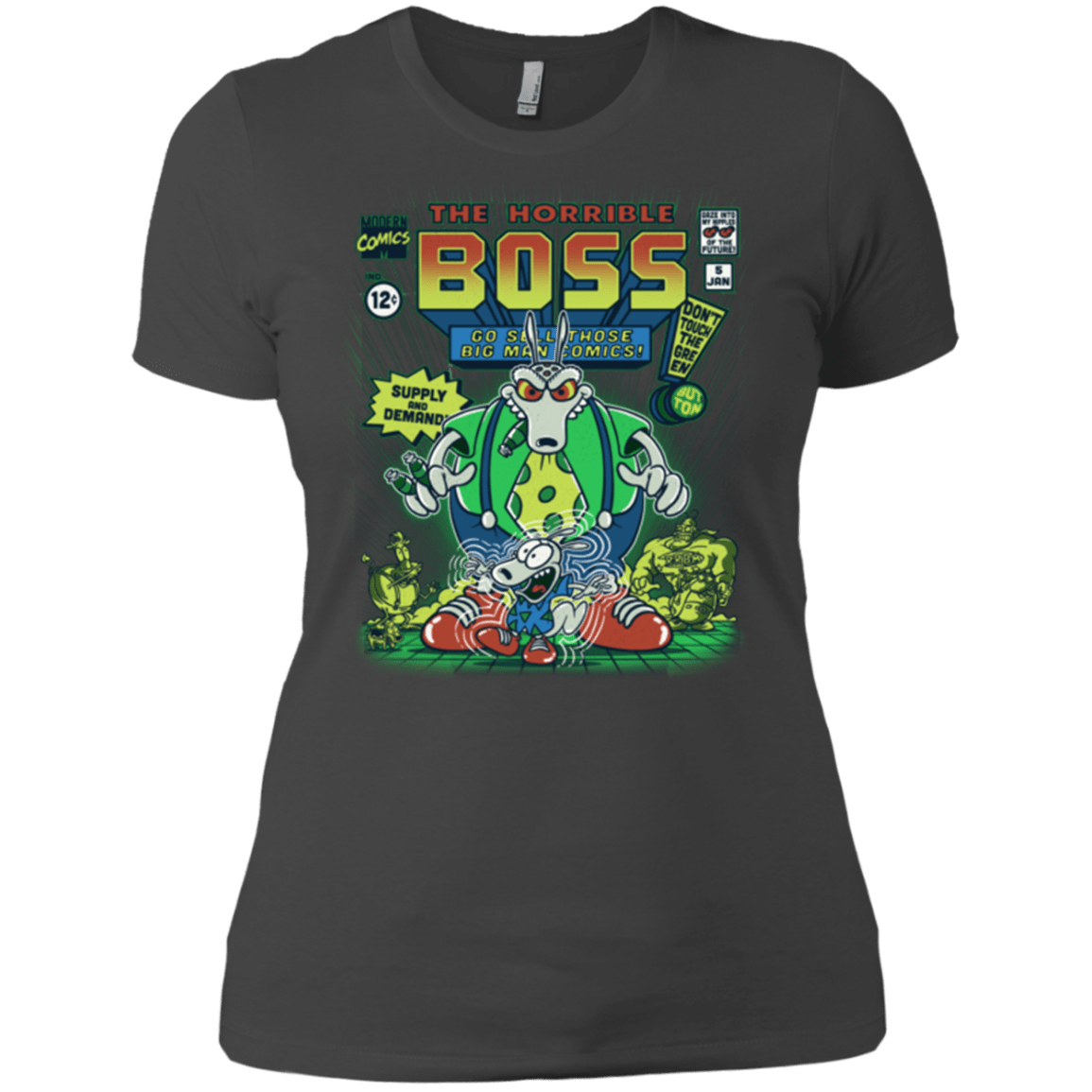 T-Shirts Heavy Metal / X-Small The Horrible Boss Women's Premium T-Shirt