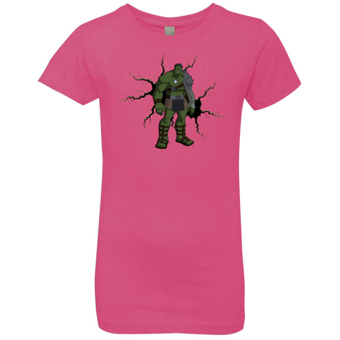 T-Shirts Hot Pink / YXS The Hulk Girls Premium T-Shirt