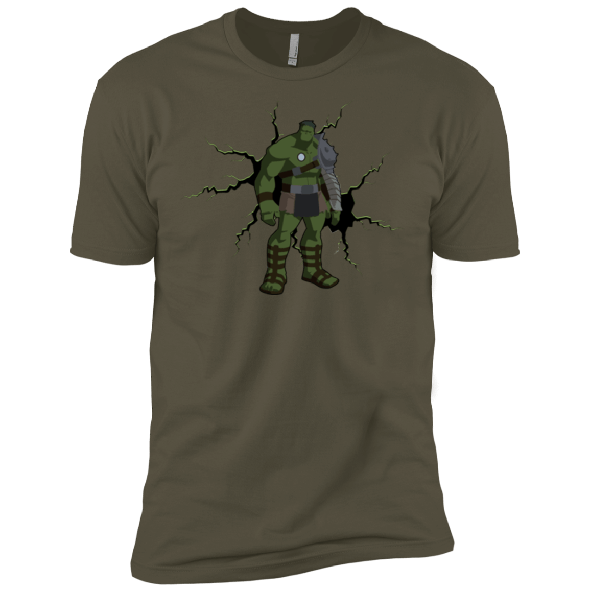T-Shirts Military Green / X-Small The Hulk Men's Premium T-Shirt