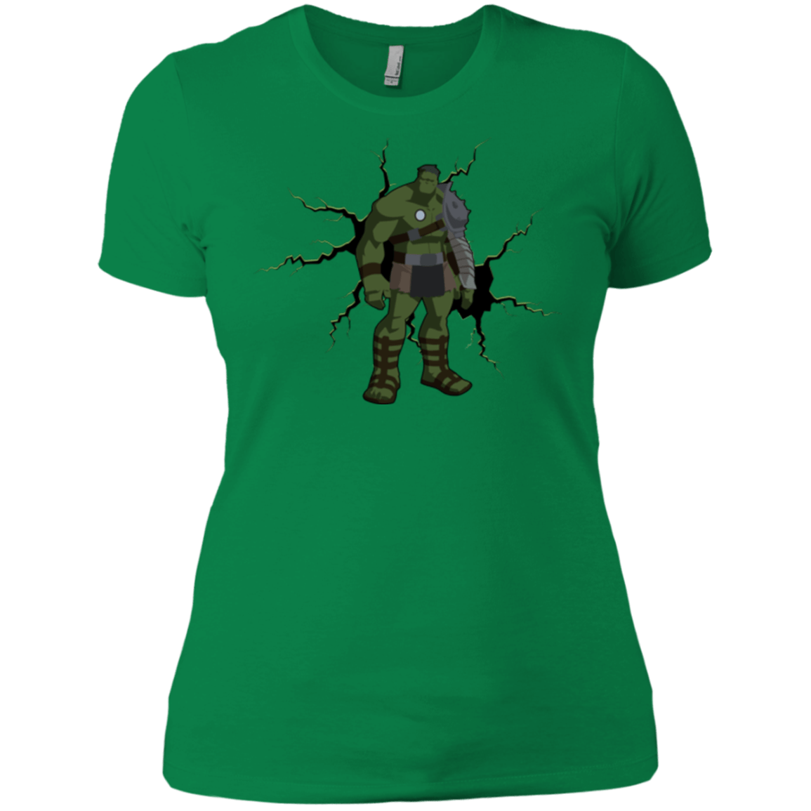 T-Shirts Kelly Green / X-Small The Hulk Women's Premium T-Shirt