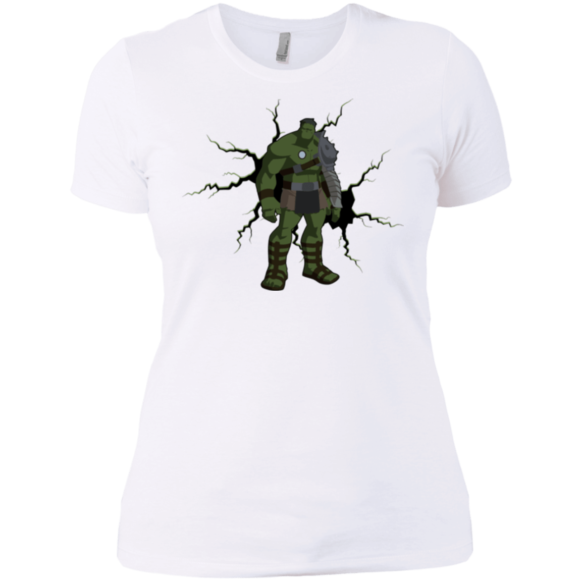 T-Shirts White / X-Small The Hulk Women's Premium T-Shirt
