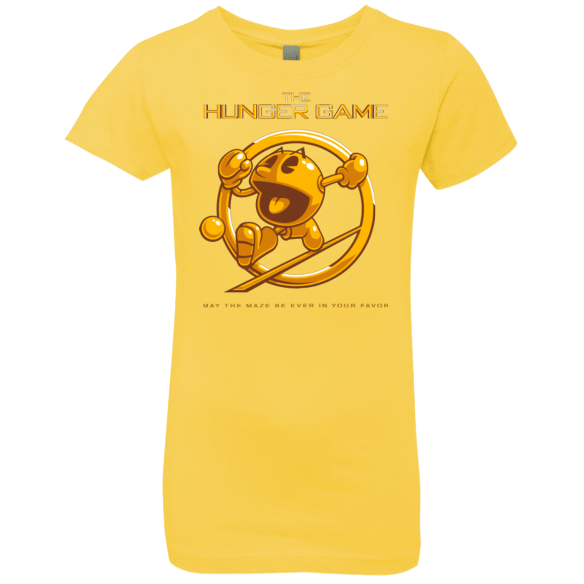 T-Shirts Vibrant Yellow / YXS The Hunger Game Girls Premium T-Shirt