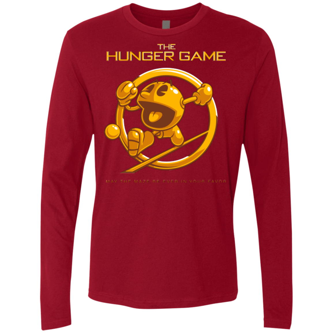T-Shirts Cardinal / Small The Hunger Game Men's Premium Long Sleeve