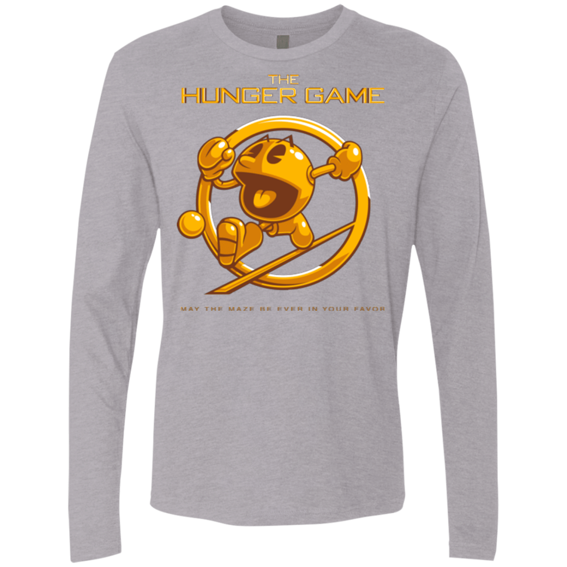 T-Shirts Heather Grey / Small The Hunger Game Men's Premium Long Sleeve