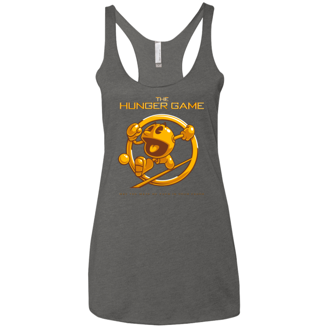 T-Shirts Premium Heather / X-Small The Hunger Game Women's Triblend Racerback Tank