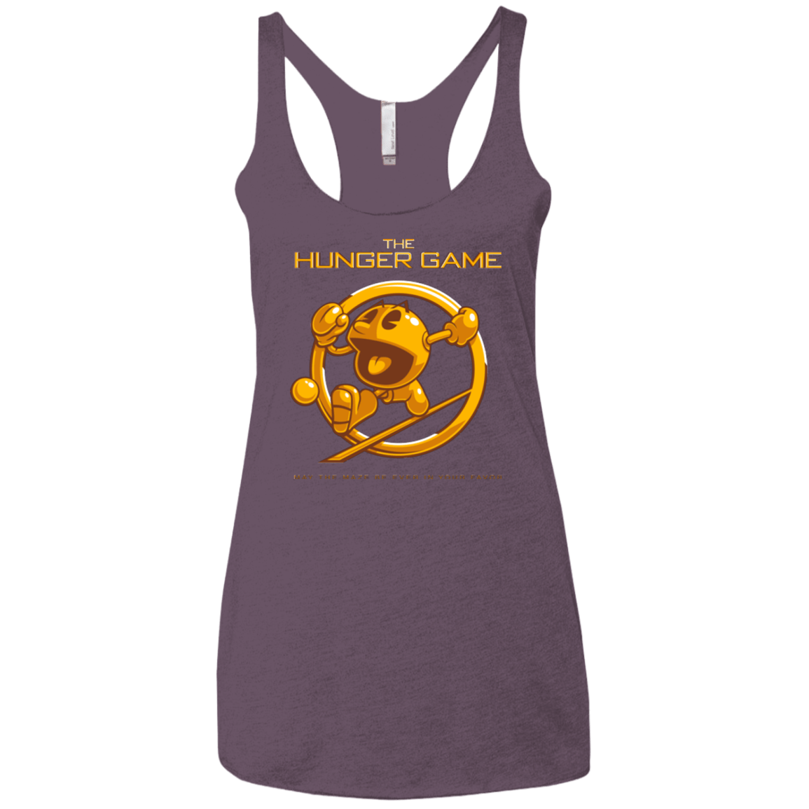 T-Shirts Vintage Purple / X-Small The Hunger Game Women's Triblend Racerback Tank