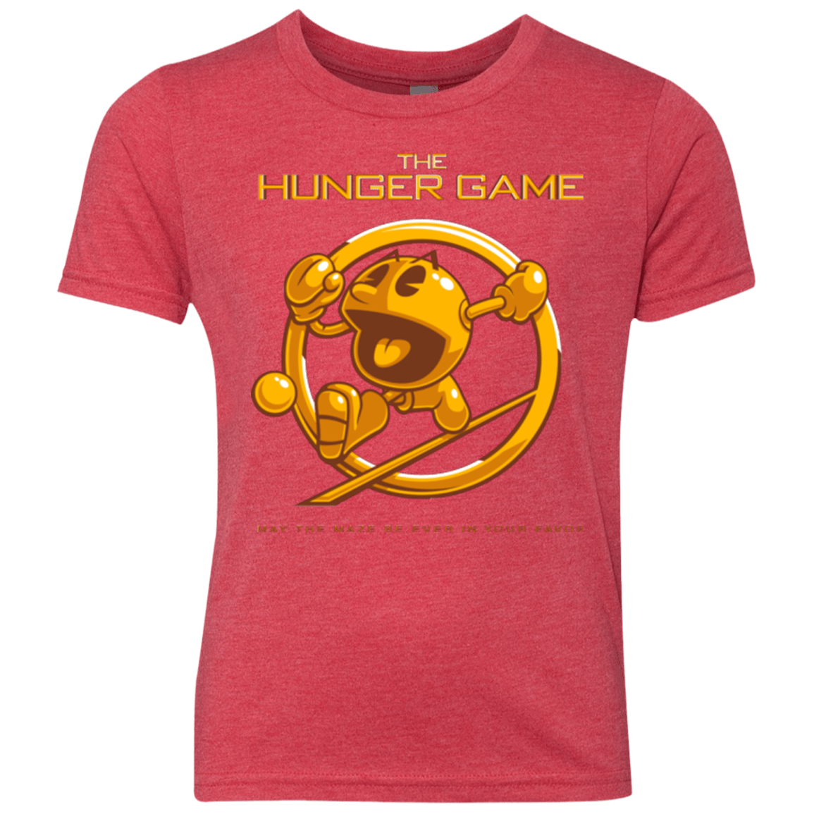 T-Shirts Vintage Red / YXS The Hunger Game Youth Triblend T-Shirt
