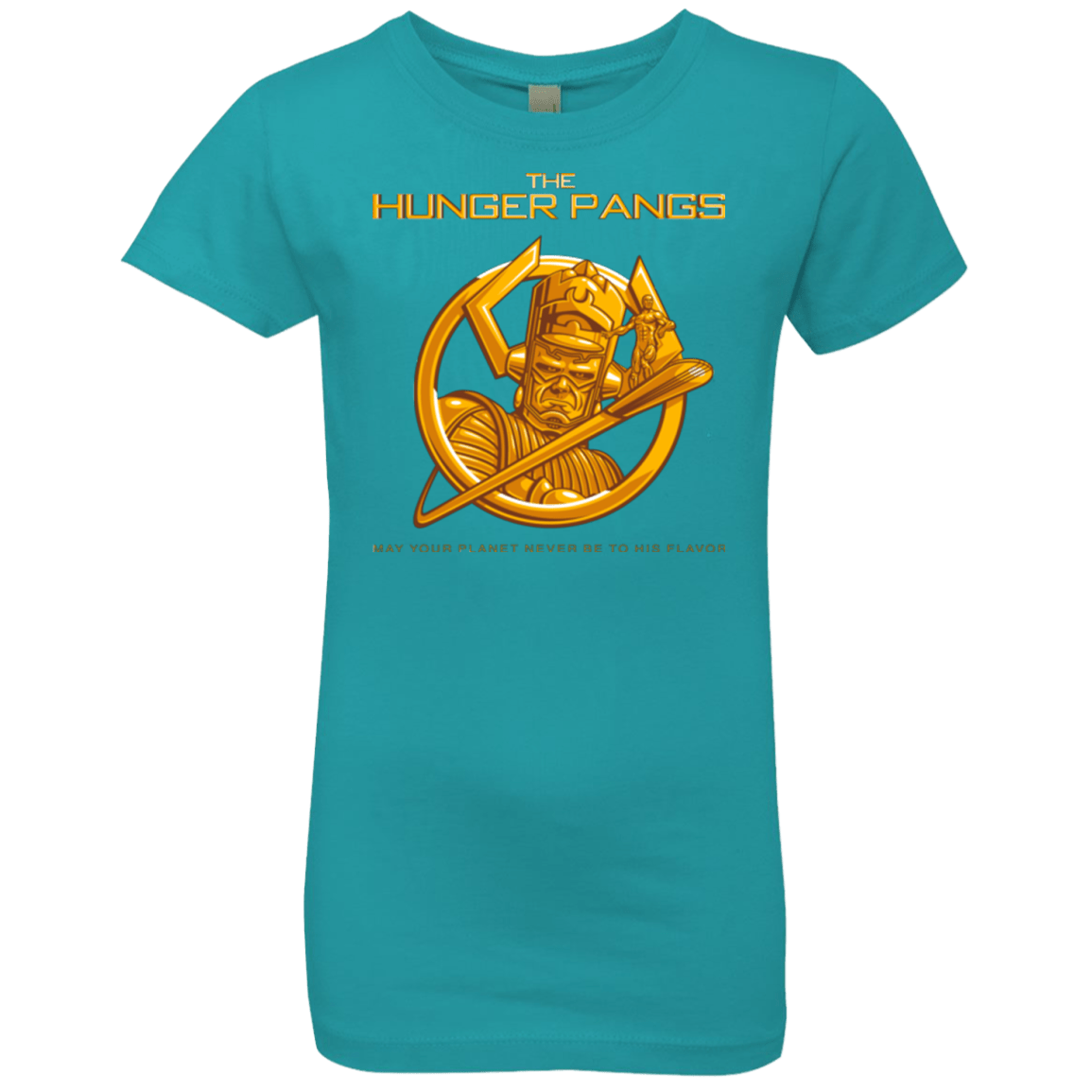 T-Shirts Tahiti Blue / YXS The Hunger Pangs Girls Premium T-Shirt