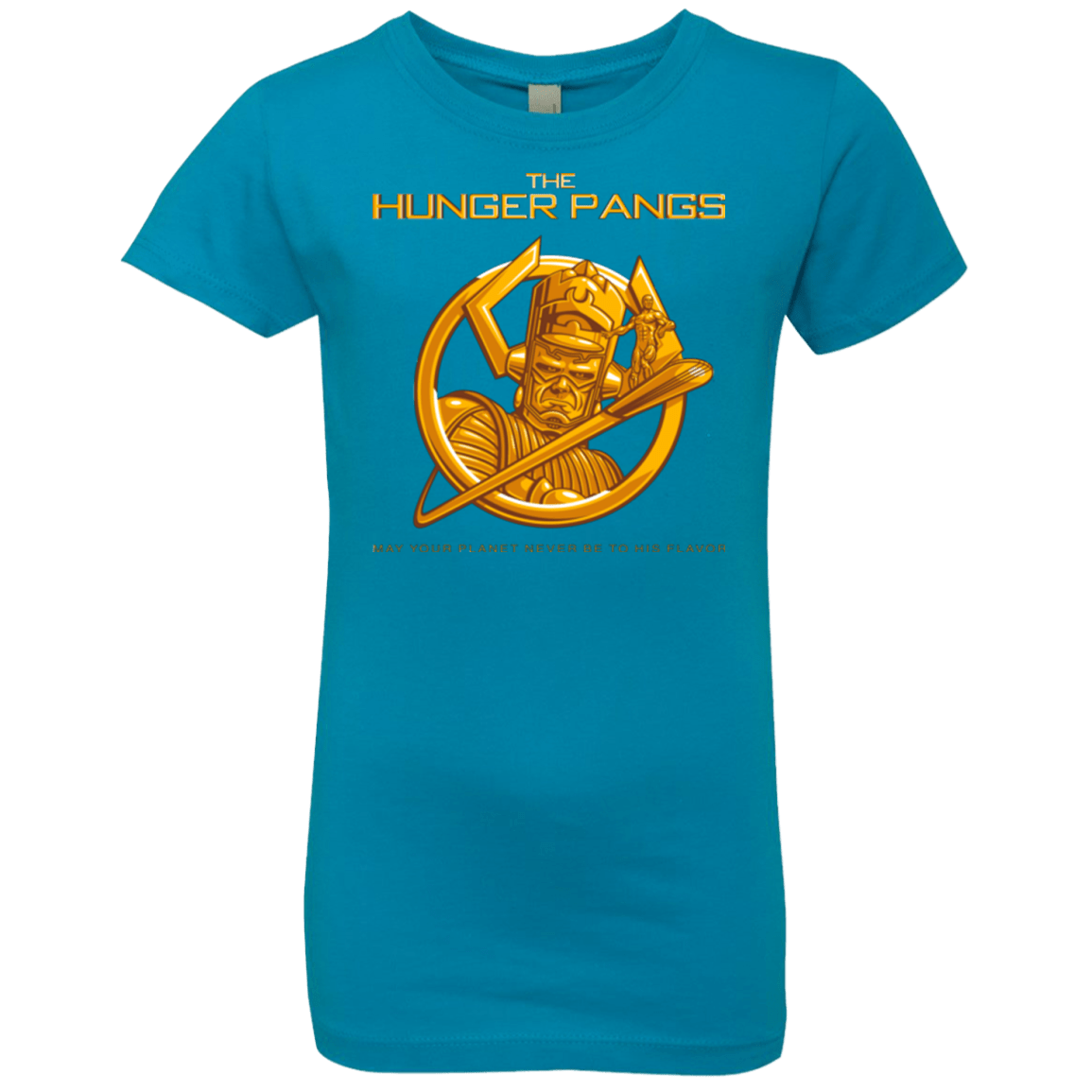 T-Shirts Turquoise / YXS The Hunger Pangs Girls Premium T-Shirt