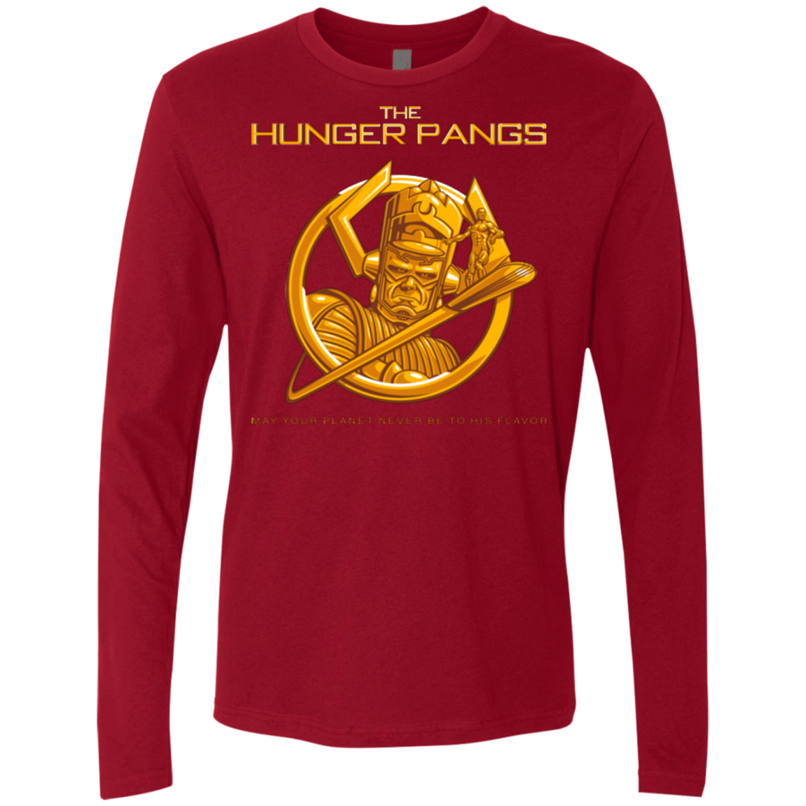 T-Shirts Cardinal / Small The Hunger Pangs Men's Premium Long Sleeve